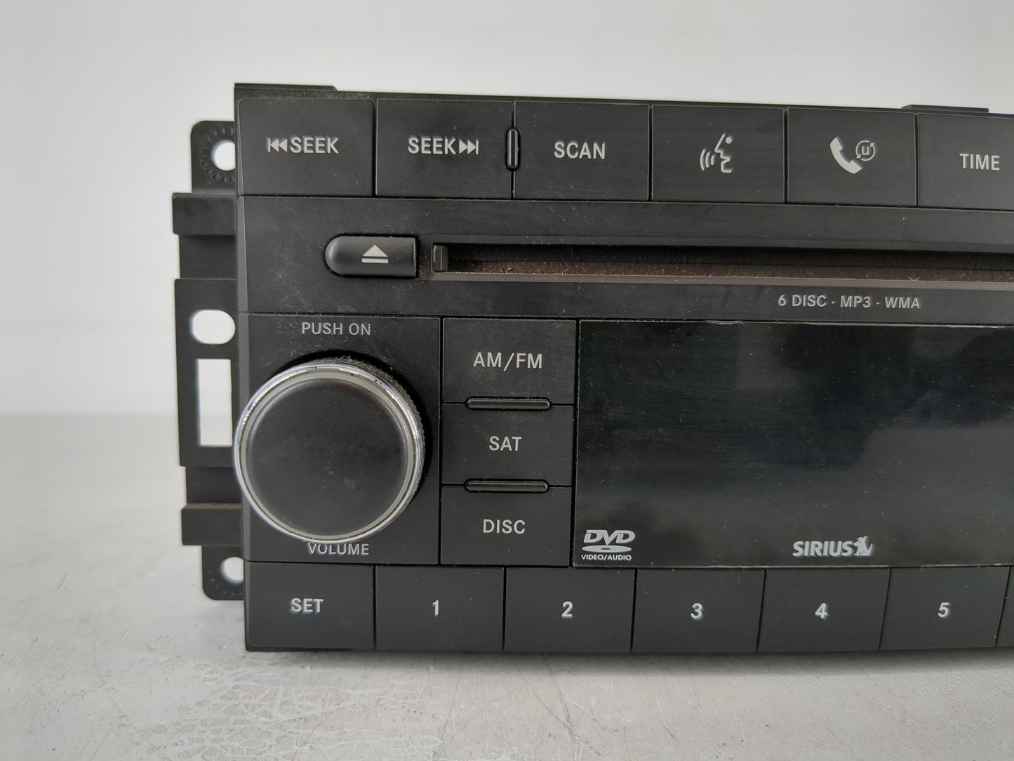 2008-2009 Jeep Grand Cherokee Radio AM FM Cd Player Receiver Replacement P/N:050649222AF Fits Fits 2007 2008 2009 2010 2011 