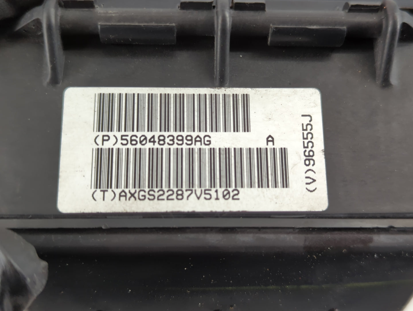2008 Jeep Grand Cherokee Fusebox Fuse Box Panel Relay Module P/N:56048399AG Fits OEM Used Auto Parts - Oemusedautoparts1.com