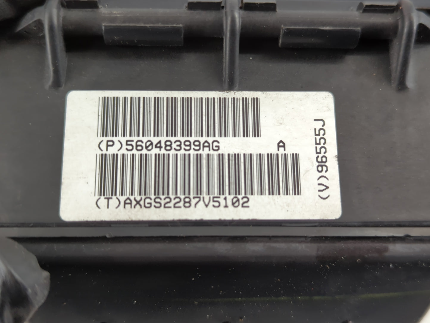 2008 Jeep Grand Cherokee Fusebox Fuse Box Panel Relay Module P/N:56048399AG Fits OEM Used Auto Parts - Oemusedautoparts1.com