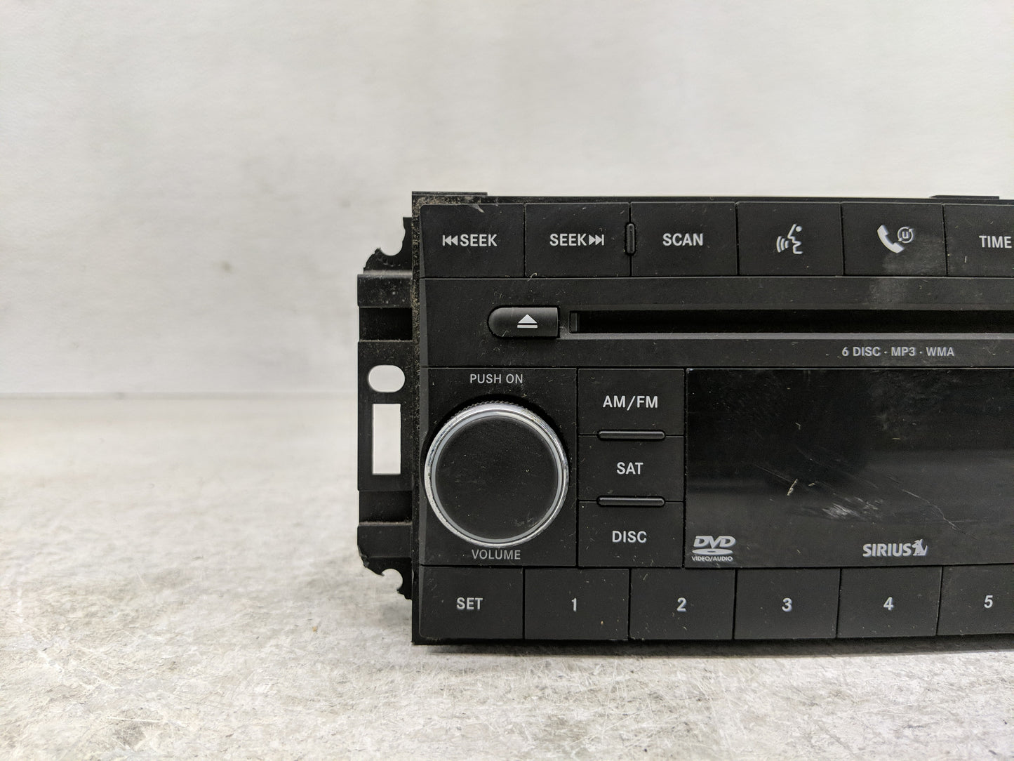 2008-2009 Jeep Grand Cherokee Radio AM FM Cd Player Receiver Replacement P/N:05064922AF Fits Fits 2007 2008 2009 2010 2011 O