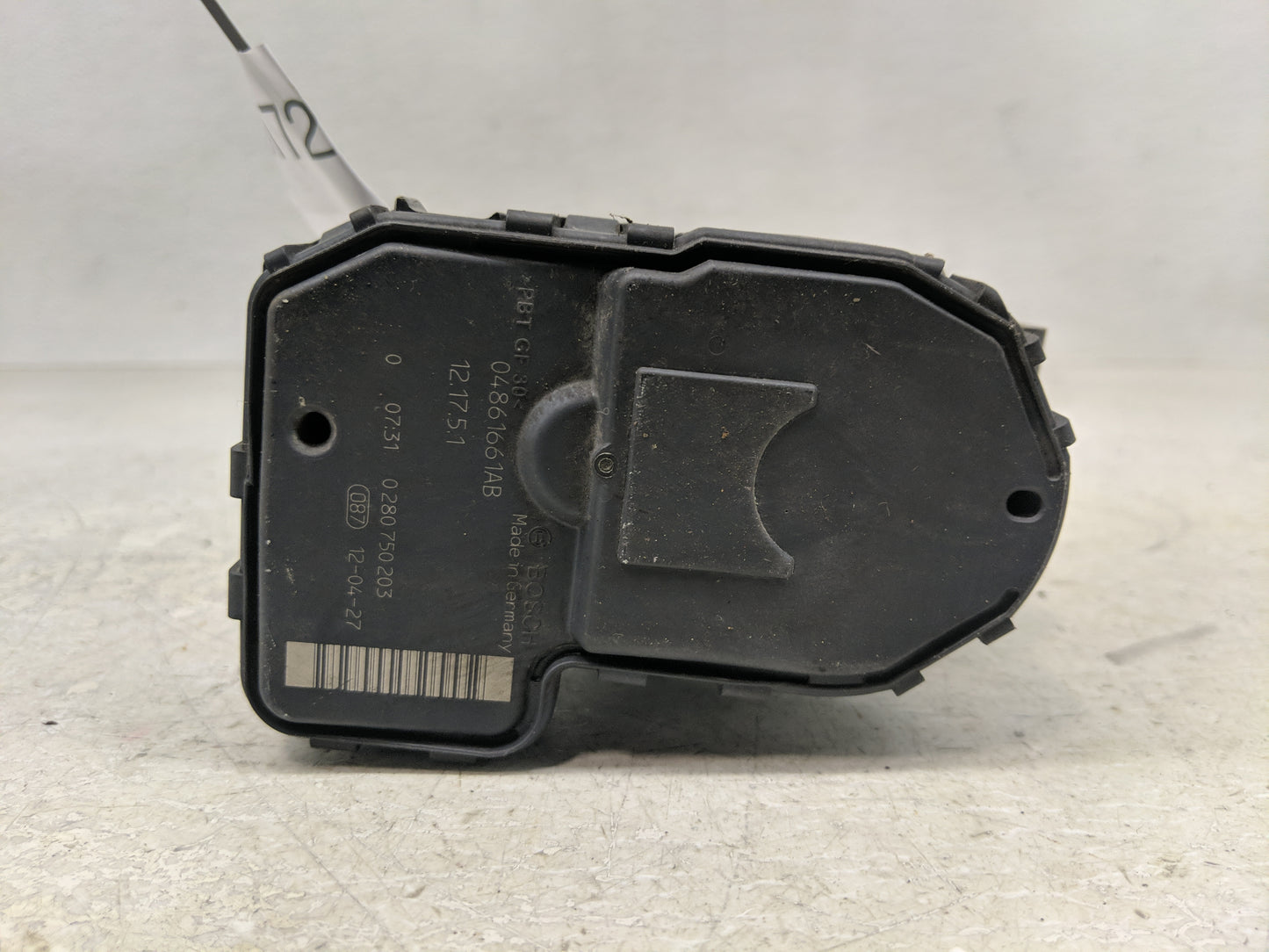 2007-2008 Jeep Grand Cherokee Throttle Body P/N:0 280 750 203 04861661AB Fits Fits 2007 2008 OEM Used Auto Parts - Oemusedau