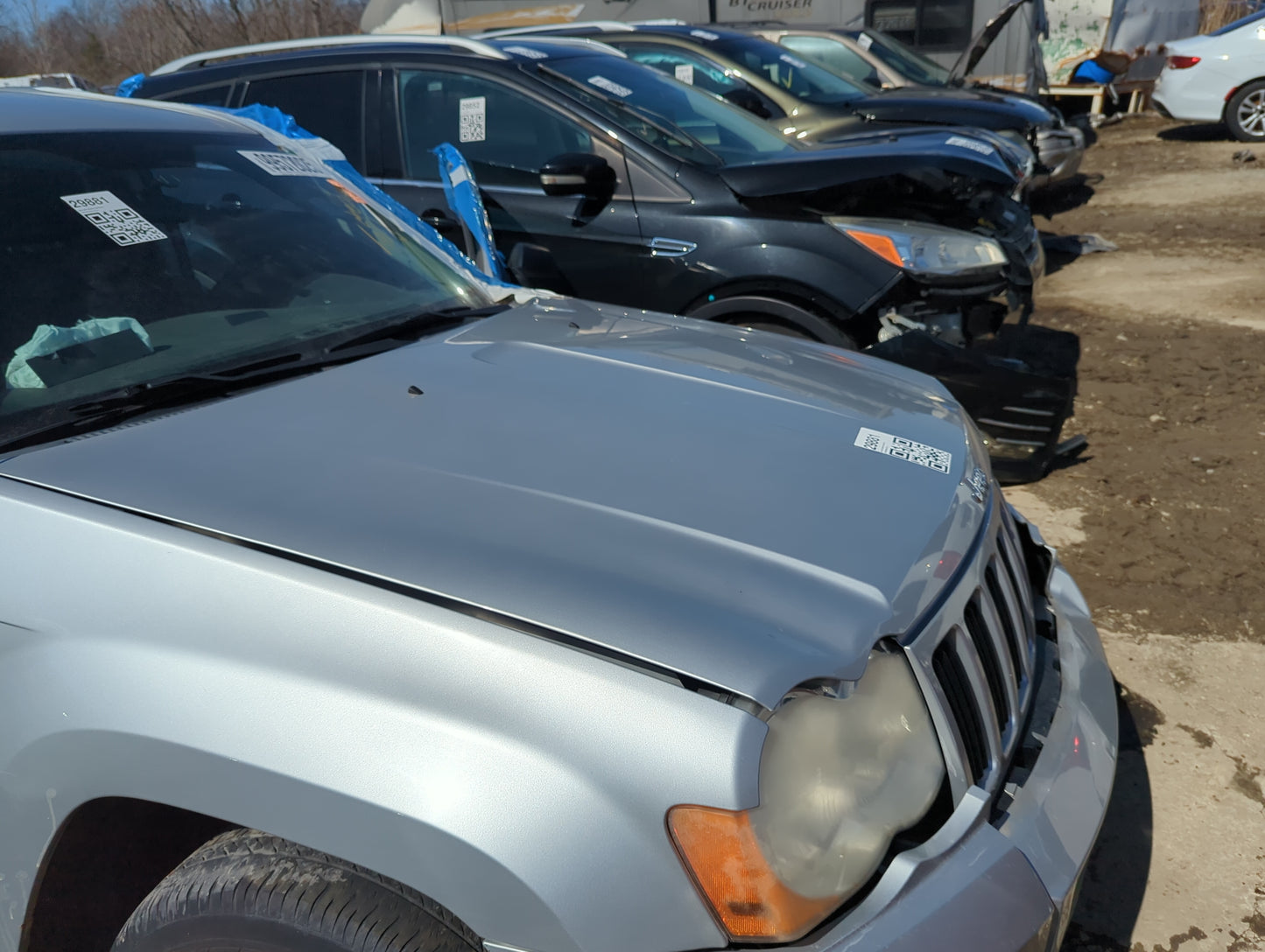 2005-2010 Jeep Grand Cherokee Hood Oem - Oemusedautoparts1.com