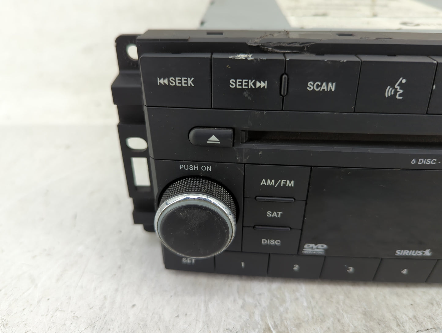 2008-2009 Jeep Grand Cherokee Radio AM FM Cd Player Receiver Replacement P/N:05064922AG Fits Fits 2007 2008 2009 2010 2011 O