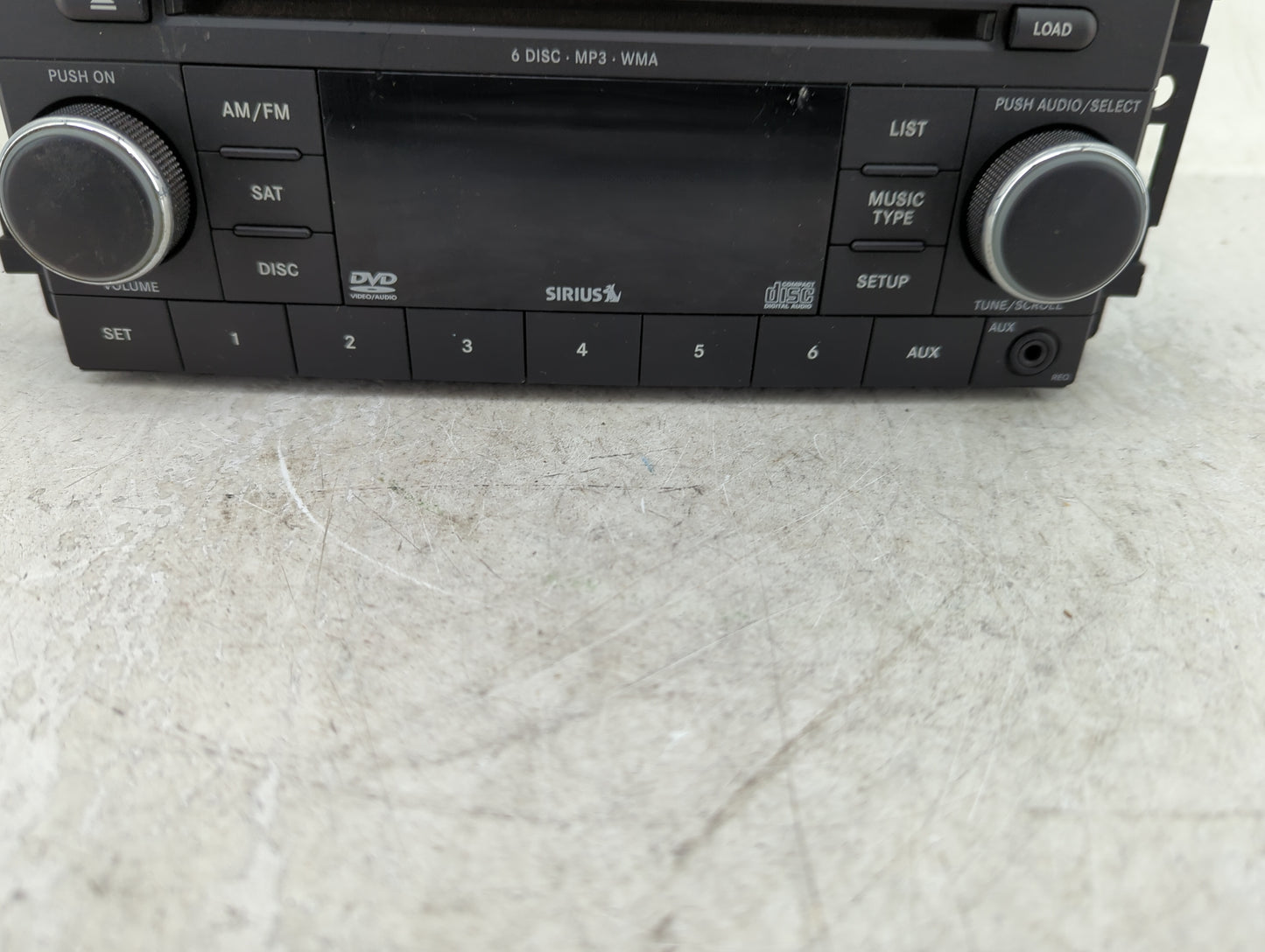 2008-2009 Jeep Grand Cherokee Radio AM FM Cd Player Receiver Replacement P/N:05064922AG Fits Fits 2007 2008 2009 2010 2011 O