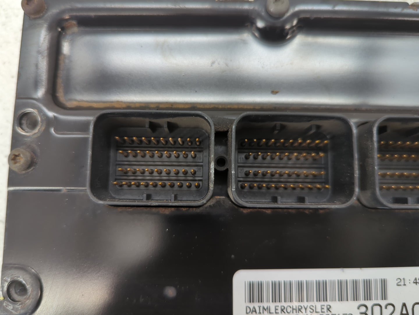 2008 Jeep Grand Cherokee PCM Engine Control Computer ECU ECM PCU OEM P/N:P05150302AC Fits OEM Used Auto Parts - Oemusedautop