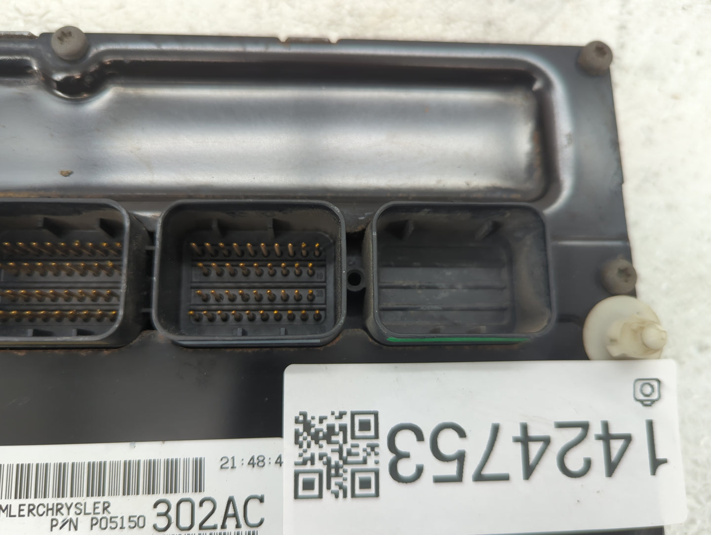2008 Jeep Grand Cherokee PCM Engine Control Computer ECU ECM PCU OEM P/N:P05150302AC Fits OEM Used Auto Parts - Oemusedautop