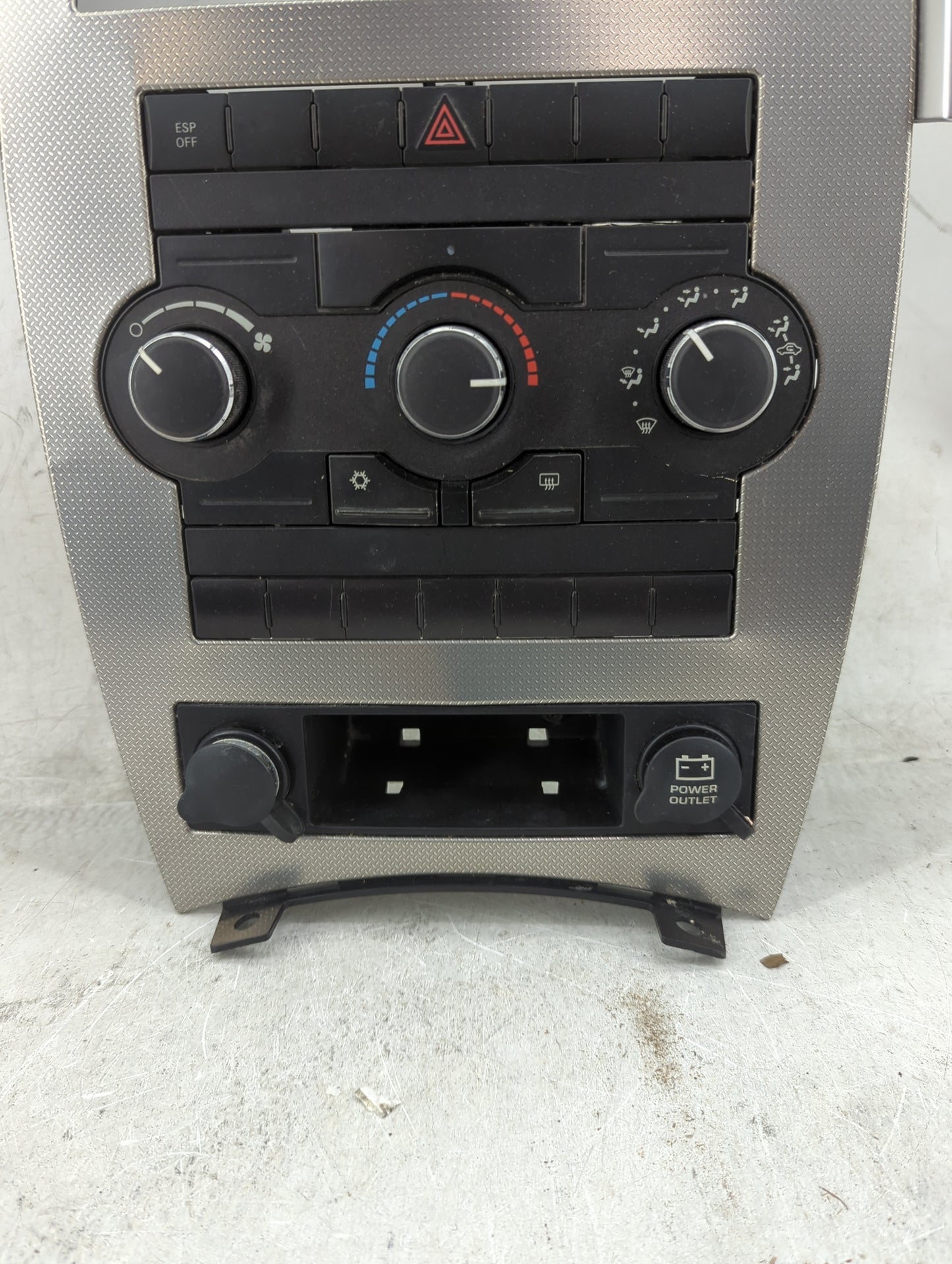2007-2010 Jeep Grand Cherokee Climate Control Module Temperature AC/Heater Replacement P/N:P55037979AA X55011600 Fits OEM Us