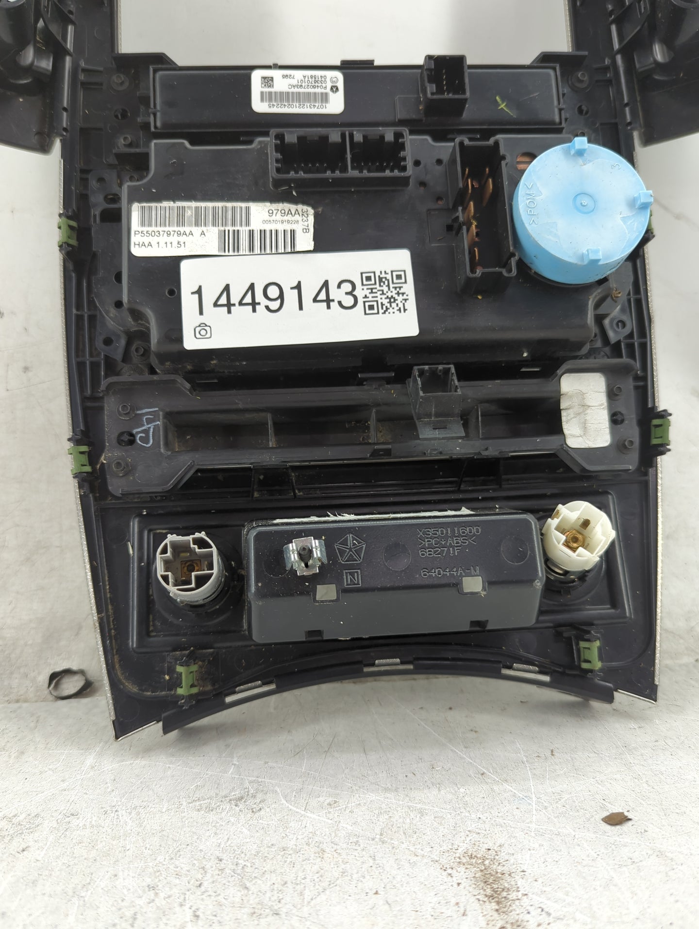 2007-2010 Jeep Grand Cherokee Climate Control Module Temperature AC/Heater Replacement P/N:P55037979AA X55011600 Fits OEM Us