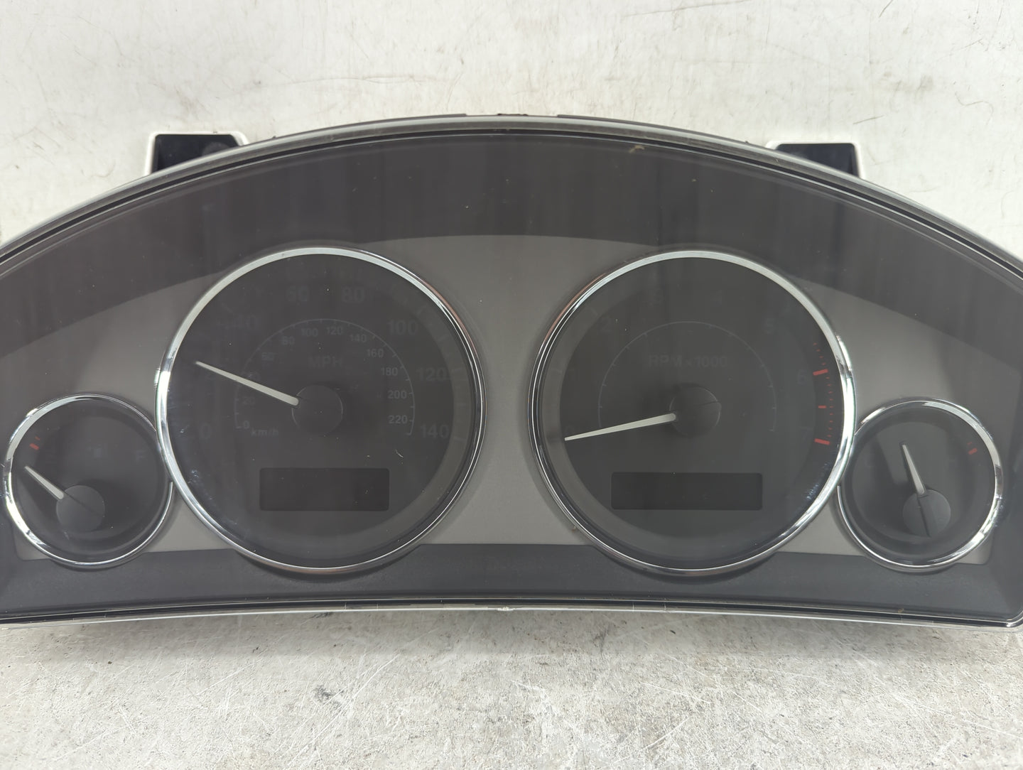 2008 Jeep Grand Cherokee Instrument Cluster Speedometer Gauges P/N:05172417AG CR-0038-001-M0-CG Miles: Fits OEM Used Auto Pa