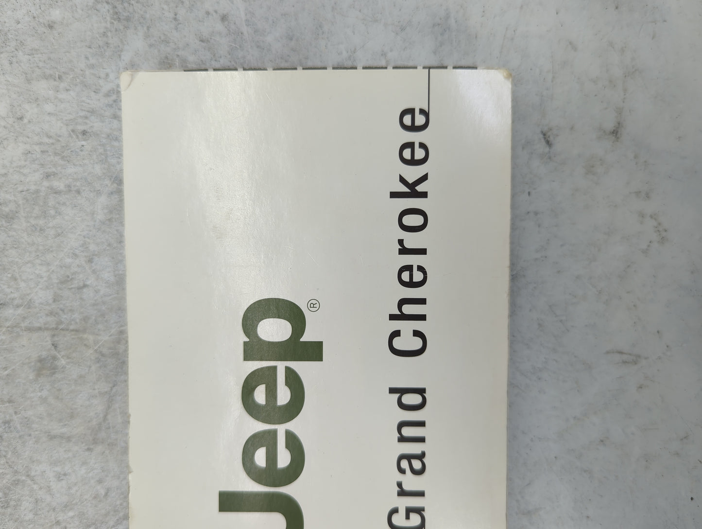 2008 Jeep Grand Cherokee Owners Manual Book Guide P/N:81-326-0854 OEM Used Auto Parts - Oemusedautoparts1.com