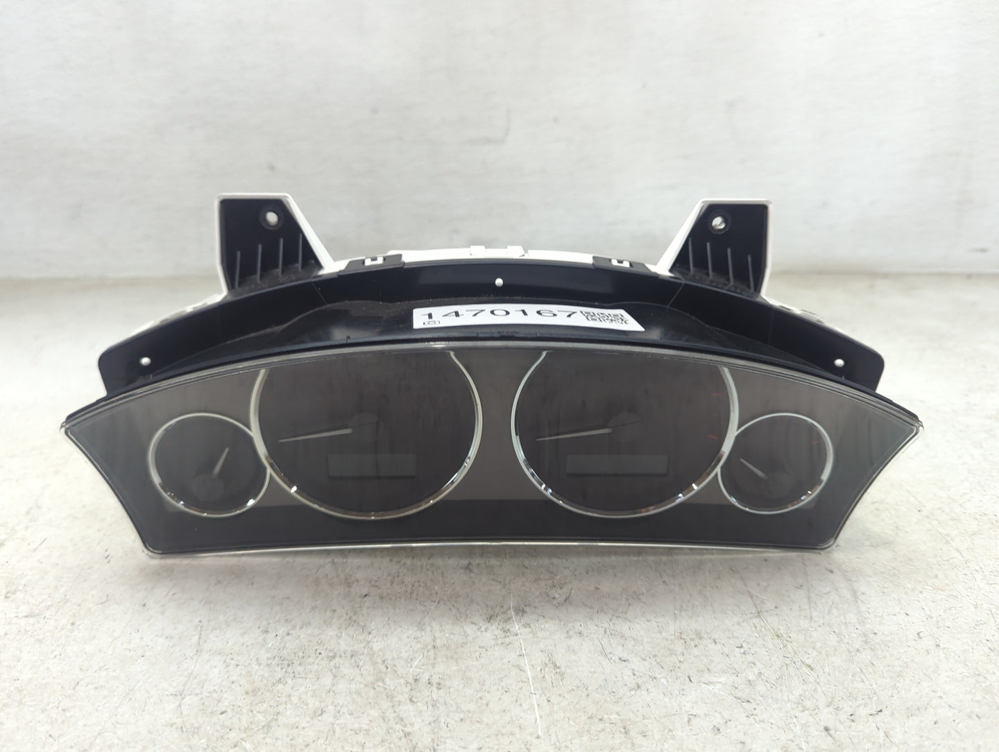 2008 Jeep Grand Cherokee Instrument Cluster Speedometer Gauges P/N:05172417AG CR-0038-001-M0-CG Miles:124K Fits OEM Used Aut