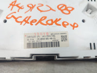 2008 Jeep Grand Cherokee Instrument Cluster Speedometer Gauges P/N:05172417AG CR-0038-001-M0-CG Miles:124K Fits OEM Used Aut