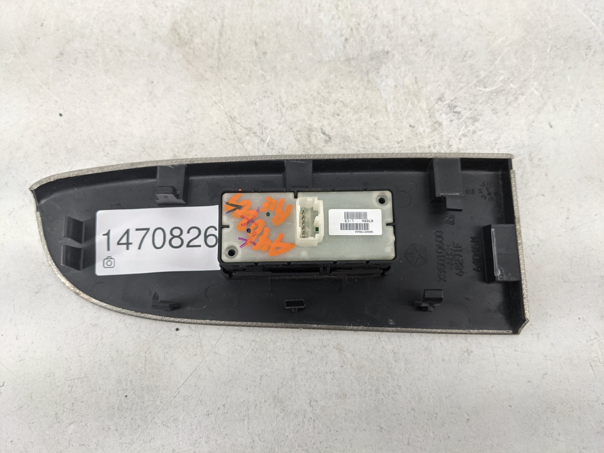 2008 Jeep Grand Cherokee Passenger Right Power Window Switch 04602786aa - Oemusedautoparts1.com