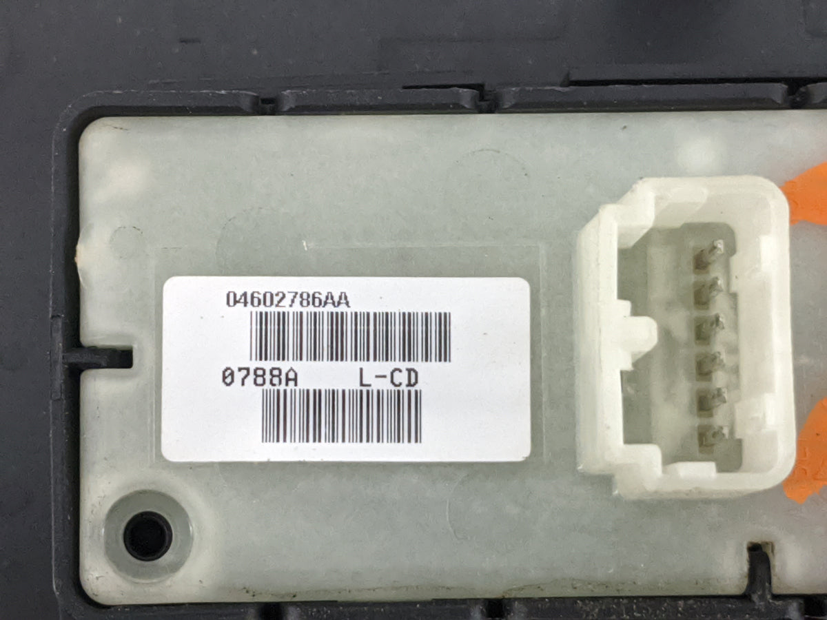 2008 Jeep Grand Cherokee Passenger Right Power Window Switch 04602786aa - Oemusedautoparts1.com