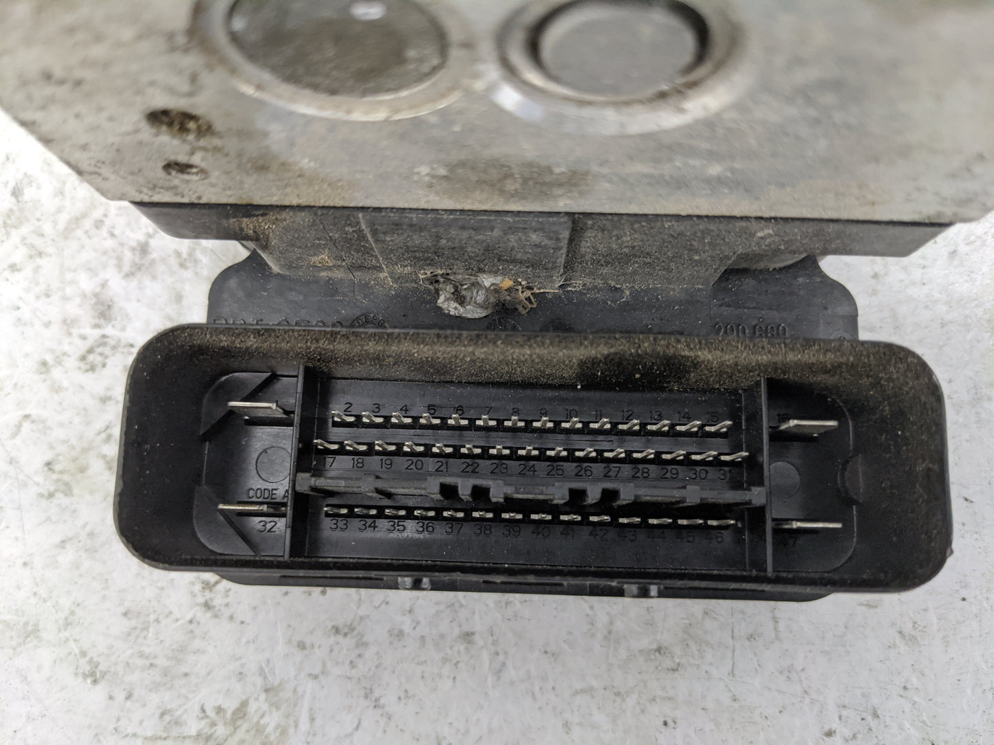 2008 Jeep Grand Cherokee ABS Pump Control Module Replacement P/N:P52124496AF 25.0212.0756.4, 25.0928-4109.3, 25.0613-3614.3 