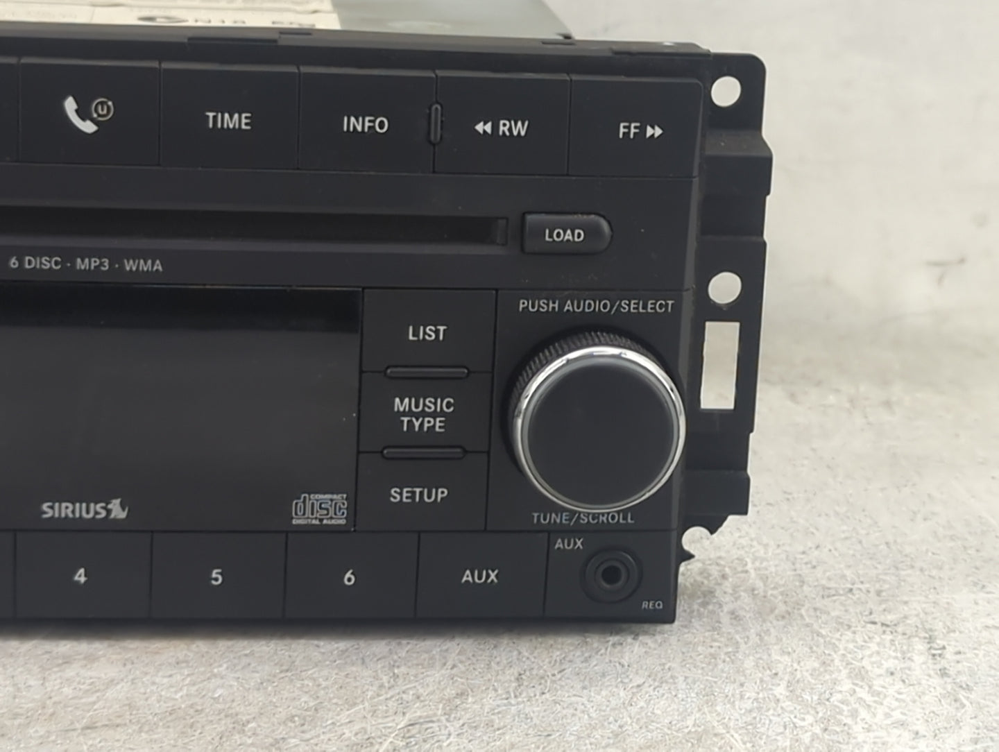 2008-2009 Jeep Grand Cherokee Radio AM FM Cd Player Receiver Replacement P/N:05064922AF Fits Fits 2007 2008 2009 2010 2011 O