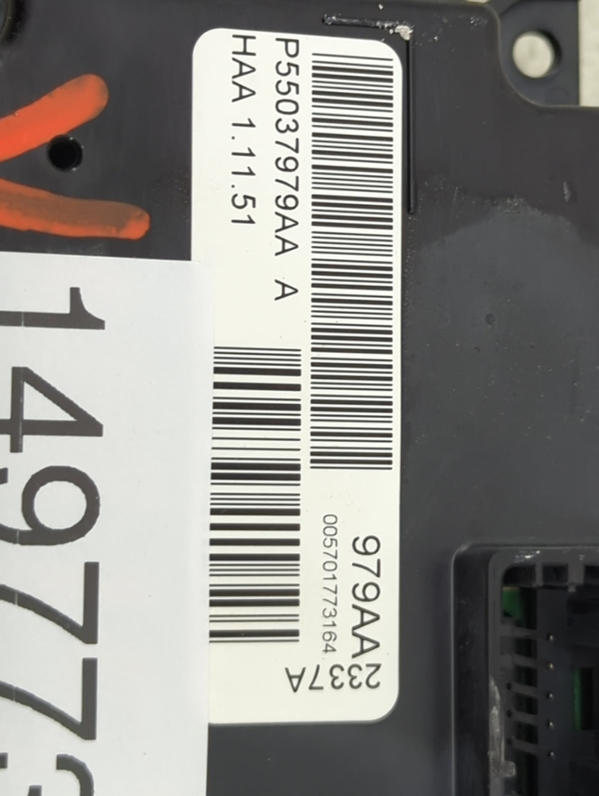 2007-2010 Jeep Grand Cherokee Climate Control Module Temperature AC/Heater Replacement P/N:P55037979AA Fits OEM Used Auto Pa