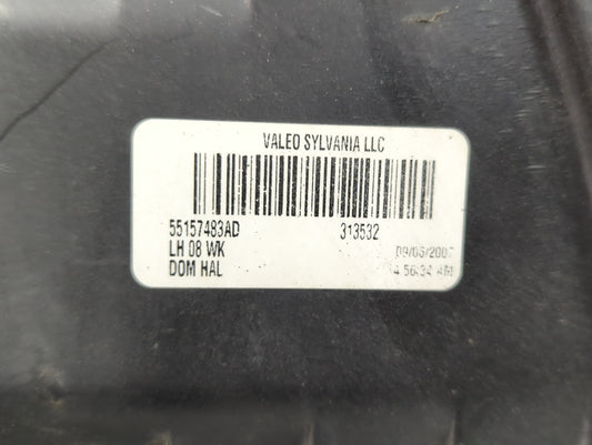 2008-2010 Jeep Grand Cherokee Driver Left Oem Head Light Headlight Lamp - Oemusedautoparts1.com