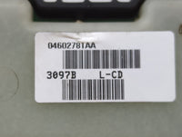 2006-2010 Jeep Grand Cherokee Master Power Window Switch Replacement Driver Side Left P/N:04602781AA Fits OEM Used Auto Part