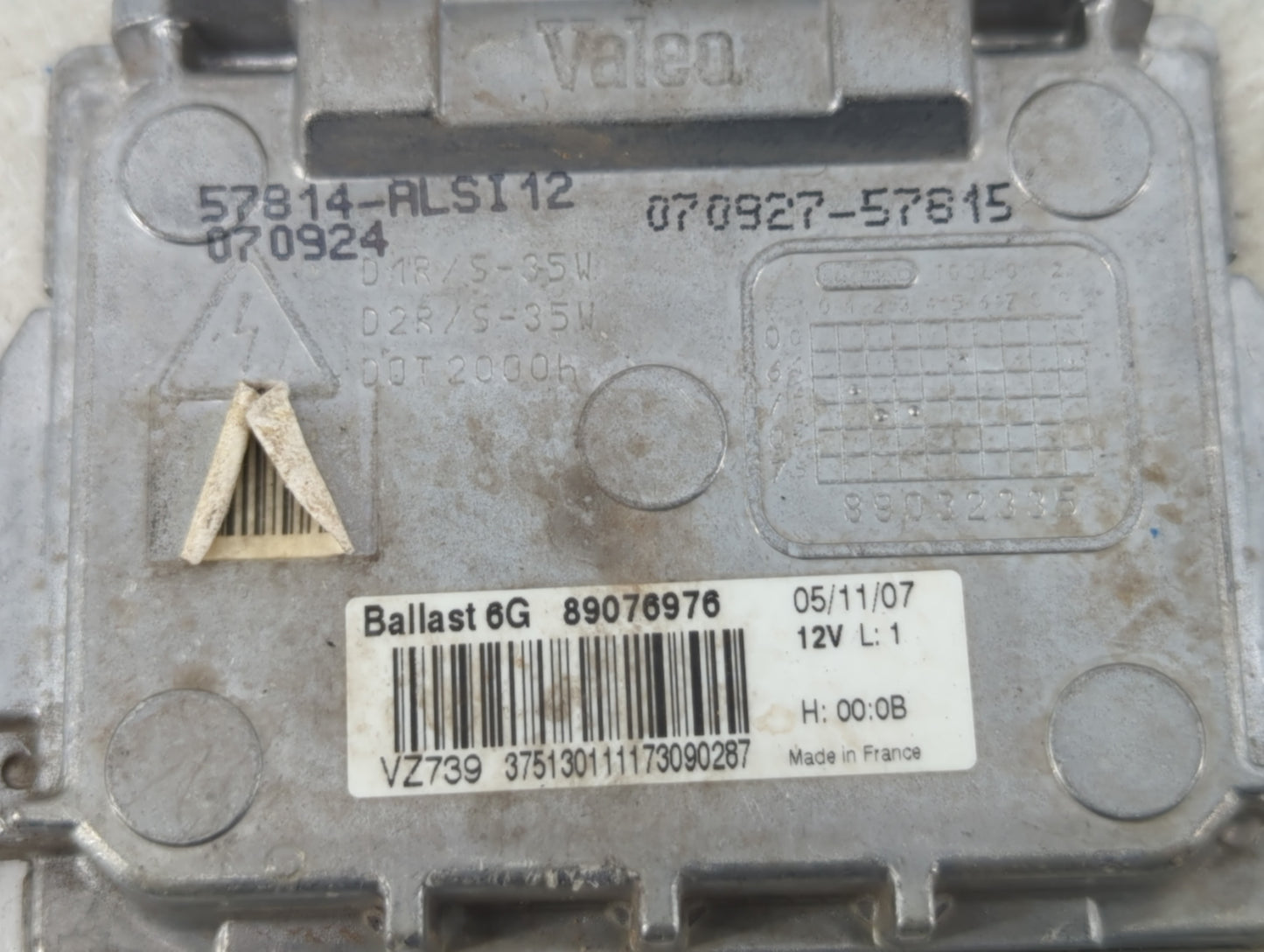 Jeep Grand Cherokee Headlight Ballast Head Light - Oemusedautoparts1.com