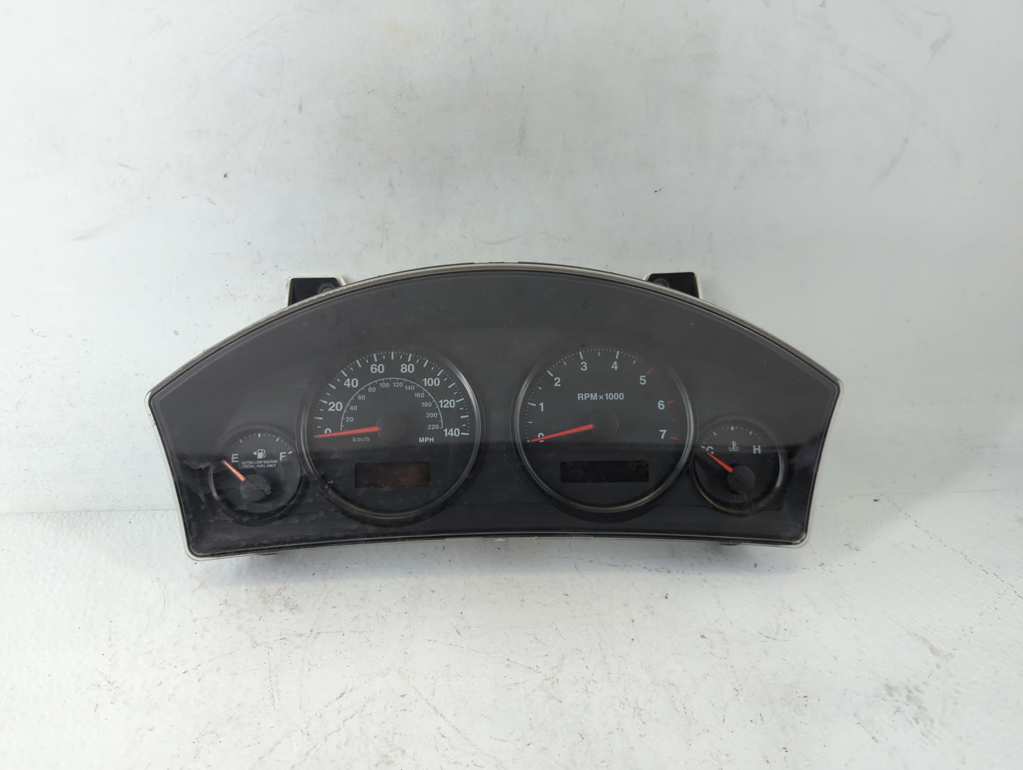 2008 Jeep Grand Cherokee Instrument Cluster Speedometer Gauges P/N:05172519AE Fits OEM Used Auto Parts - Oemusedautoparts1.c