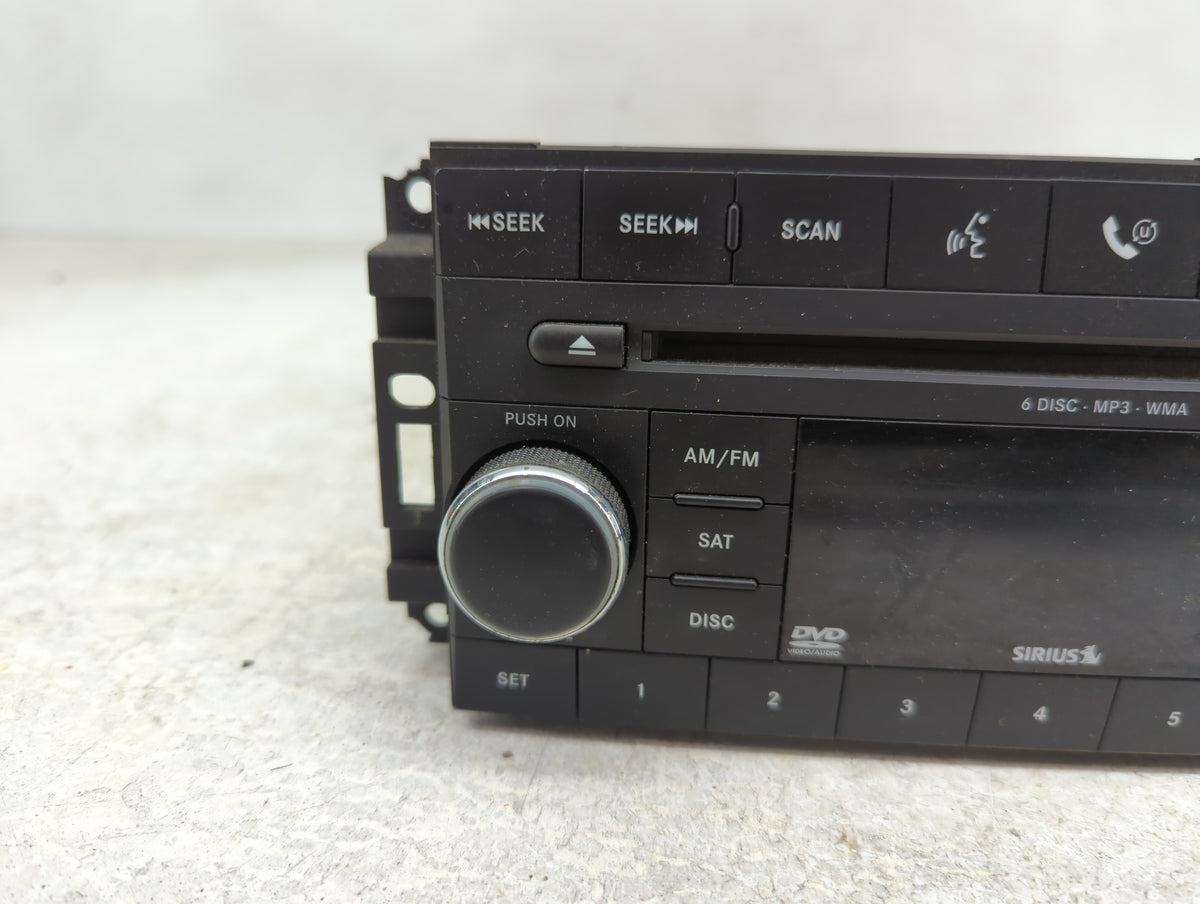 2008-2010 Jeep Grand Cherokee Radio AM FM Cd Player Receiver Replacement P/N:05064922AG Fits Fits 2008 2009 2010 OEM Used Au