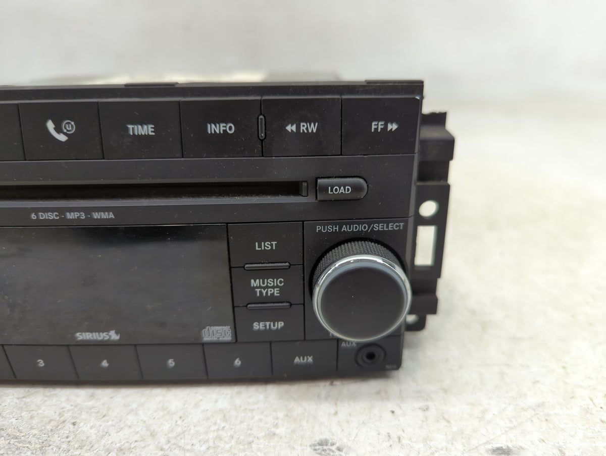 2008-2010 Jeep Grand Cherokee Radio AM FM Cd Player Receiver Replacement P/N:05064922AG Fits Fits 2008 2009 2010 OEM Used Au