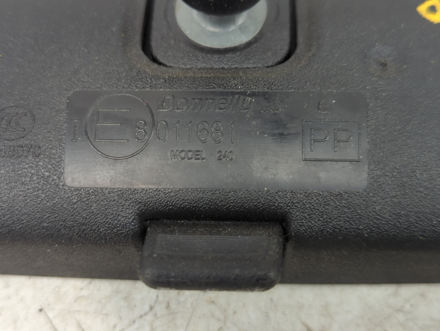 2008 Jeep Grand Cherokee Interior Rear View Mirror Replacement OEM Fits OEM Used Auto Parts - Oemusedautoparts1.com