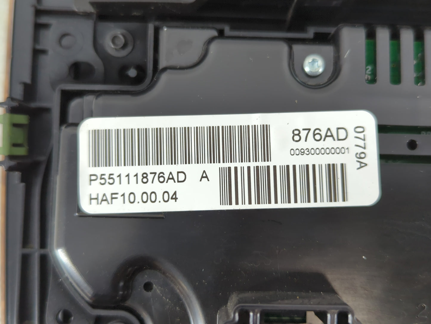 2008 Jeep Grand Cherokee Climate Control Module Temperature AC/Heater Replacement Fits OEM Used Auto Parts - Oemusedautopart