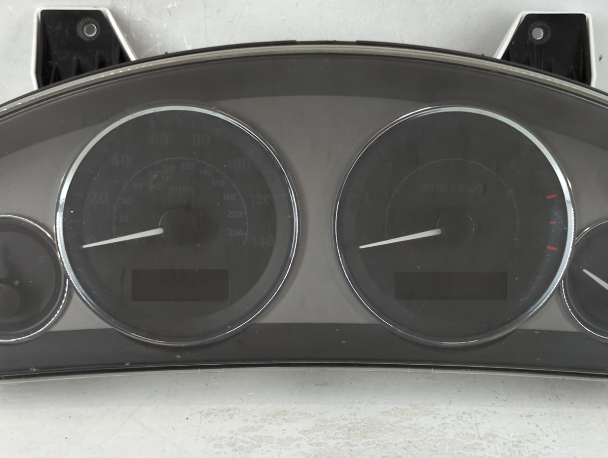 2008 Jeep Grand Cherokee Instrument Cluster Speedometer Gauges P/N:05172417AG Miles:185K Fits OEM Used Auto Parts - Oemuseda