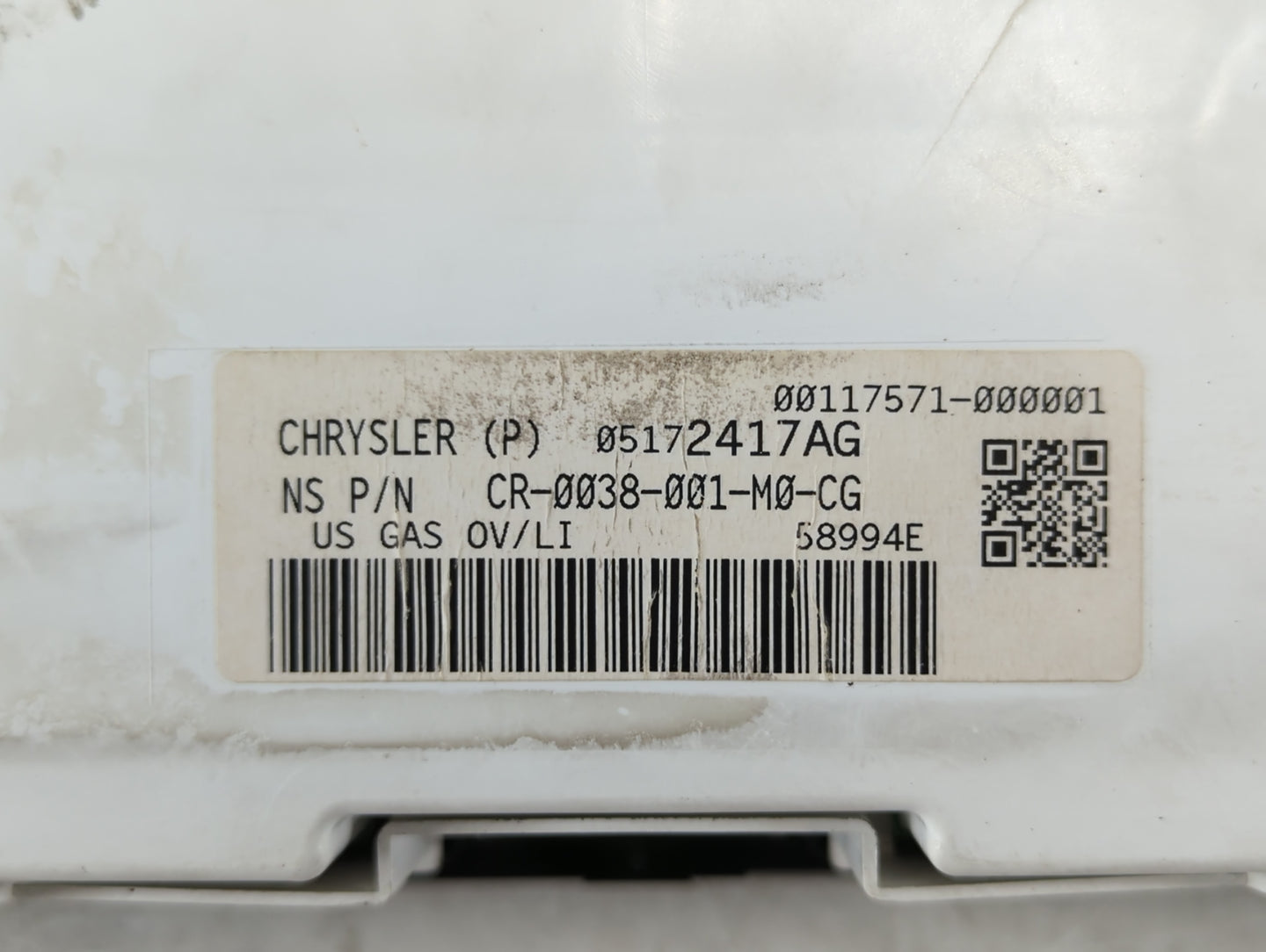 2008 Jeep Grand Cherokee Instrument Cluster Speedometer Gauges Fits OEM Used Auto Parts - Oemusedautoparts1.com