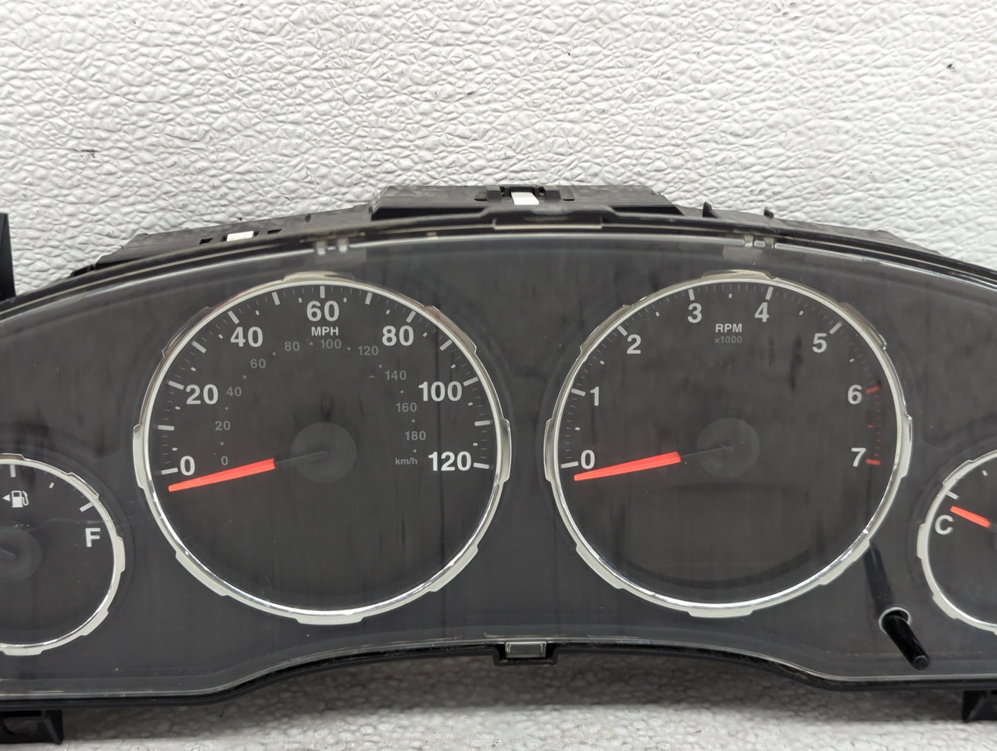 2008 Jeep Liberty Instrument Cluster Speedometer Gauges P/N:P05172023AK Miles:117K Fits OEM Used Auto Parts - Oemusedautopar
