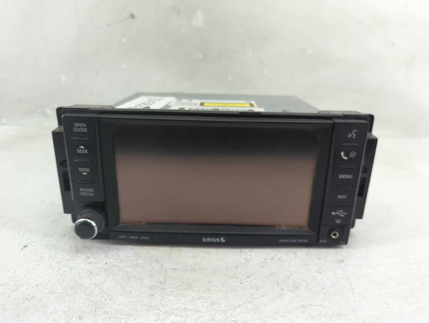 2008-2009 Jeep Liberty Radio AM FM Cd Player Receiver Replacement P/N:P05064739AC P05064400AI Fits Fits 2008 2009 OEM Used A