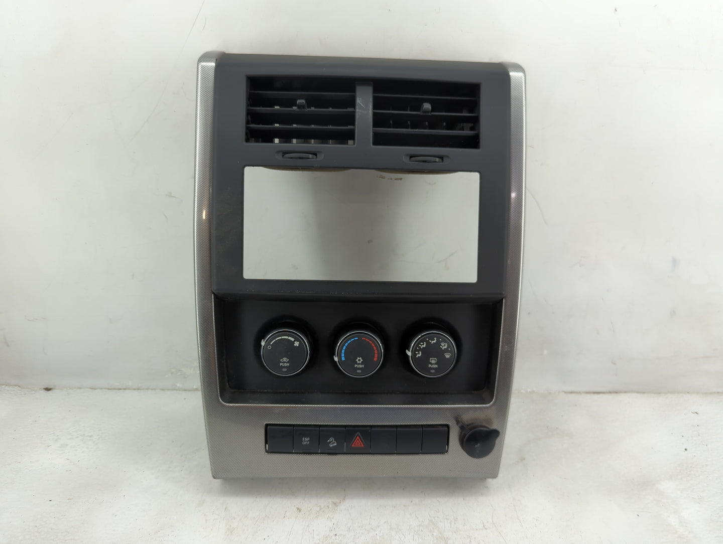2008 Jeep Liberty Information Radio Display Screen Bezel Vents - Oemusedautoparts1.com
