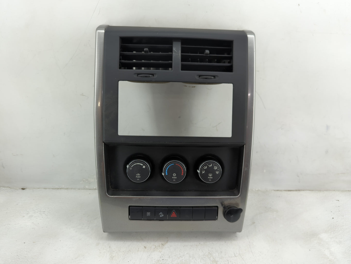 2008 Jeep Liberty Information Radio Display Screen Bezel Vents - Oemusedautoparts1.com