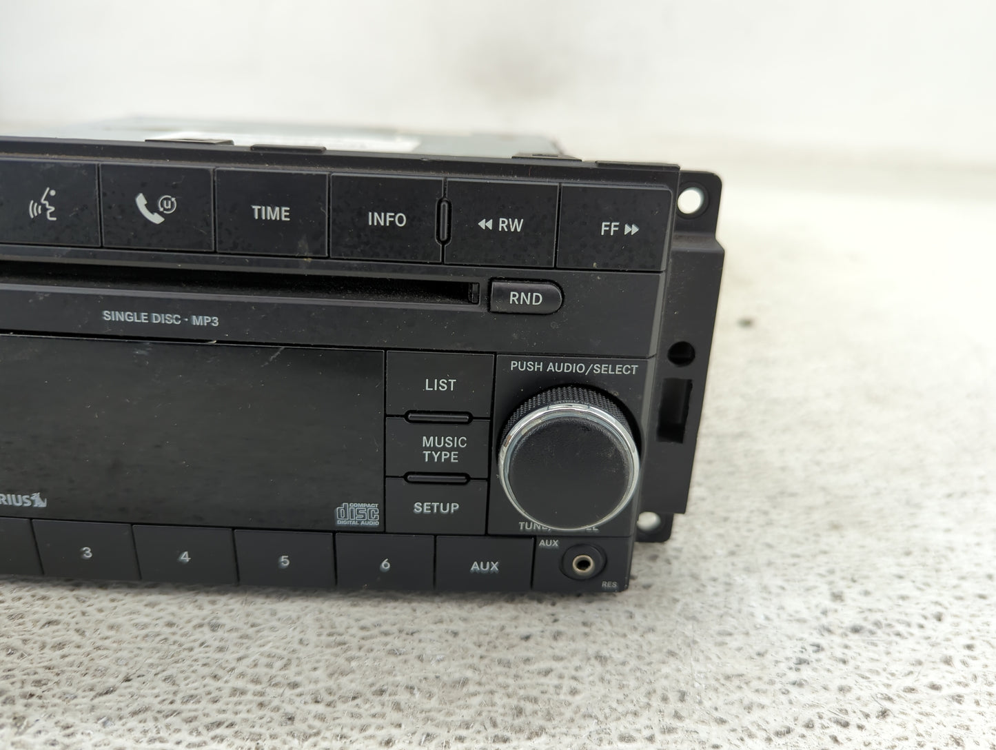 2008 Jeep Liberty Radio AM FM Cd Player Receiver Replacement P/N:P05064421AF Fits OEM Used Auto Parts - Oemusedautoparts1.co