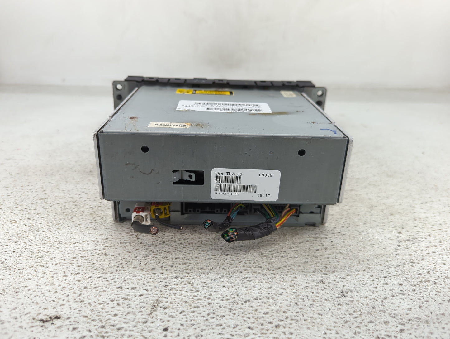 2008 Jeep Liberty Radio AM FM Cd Player Receiver Replacement P/N:P05064421AF Fits OEM Used Auto Parts - Oemusedautoparts1.co
