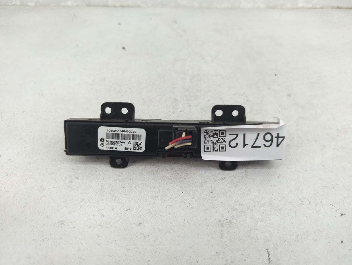 2008 Jeep Liberty Hazard Switch 033802701|p04602989aa - Oemusedautoparts1.com