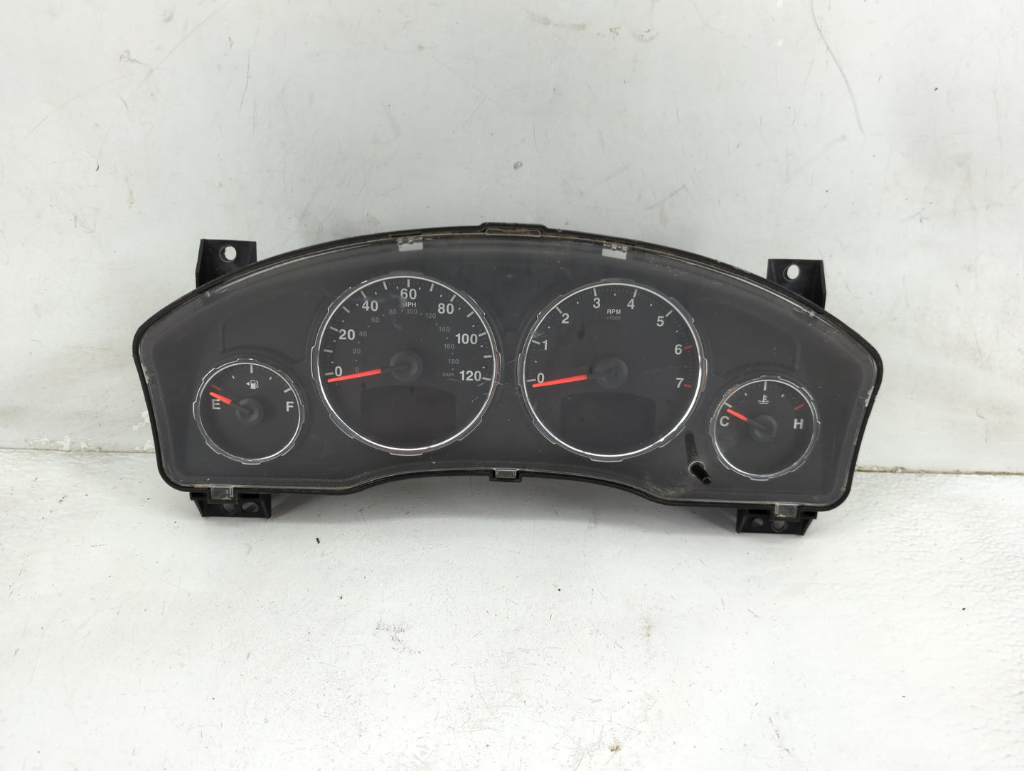 2008 Jeep Liberty Instrument Cluster Speedometer Gauges P/N:P05172024AK Miles: Fits OEM Used Auto Parts - Oemusedautoparts1.