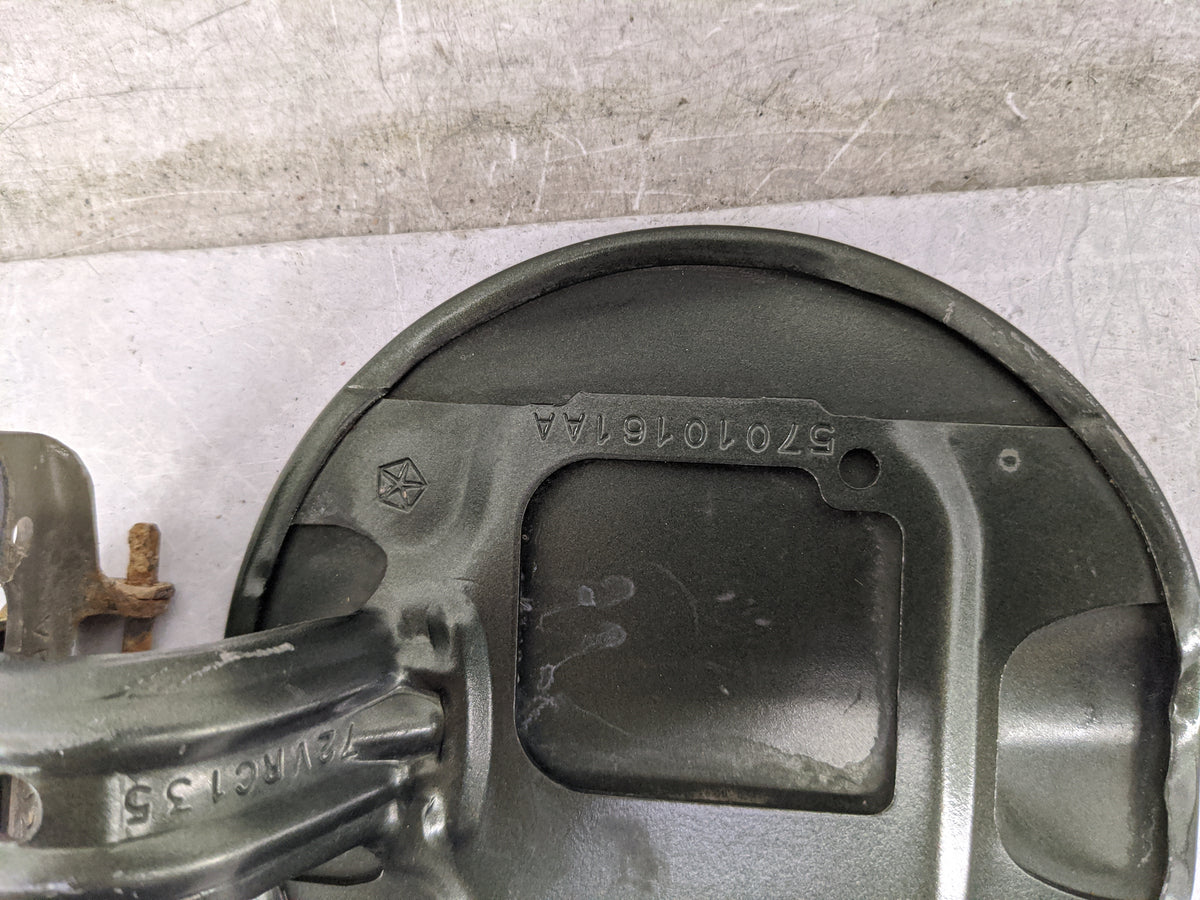 2008 Jeep Liberty Fuel Tank Door Lid Gas Tank Jungle Green - Oemusedautoparts1.com