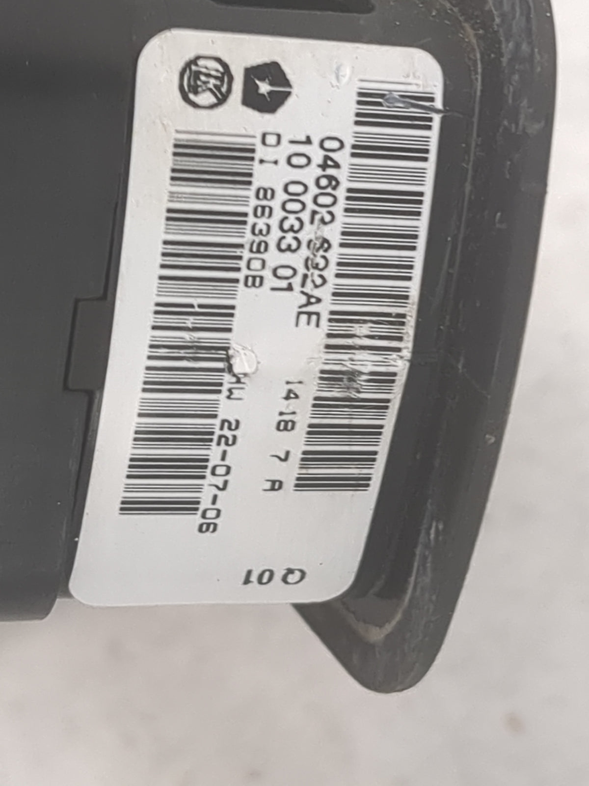 2008-2012 Jeep Liberty Master Power Window Switch Replacement Driver Side Left P/N:04602522AE 1000330I Fits OEM Used Auto Pa