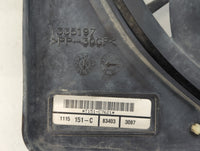 2008-2012 Jeep Liberty Left Radiator Fan Motor Assembly - Oemusedautoparts1.com