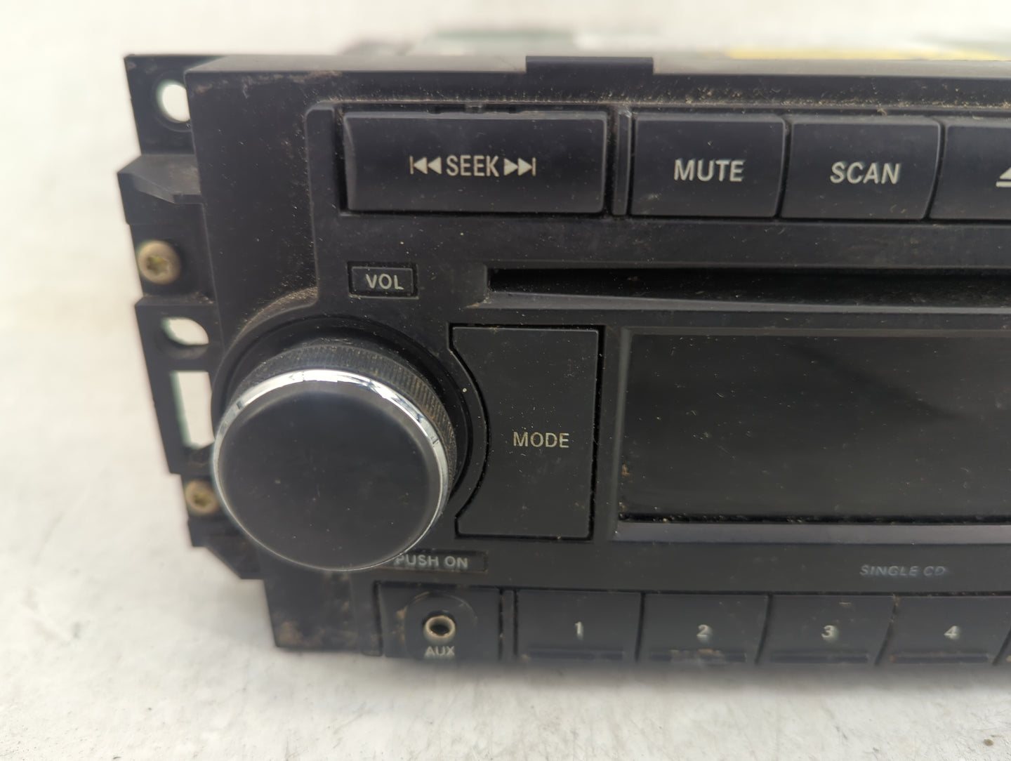 2007-2008 Jeep Patriot Radio AM FM Cd Player Receiver Replacement P/N:P05064171AL Fits Fits 2004 2005 2006 2007 2008 2009 20
