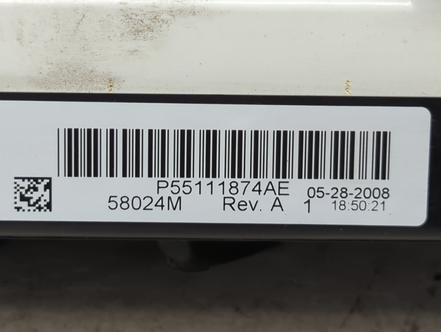 2007-2009 Jeep Patriot Climate Control Module Temperature AC/Heater Replacement P/N:P55111874AE Fits Fits 2007 2008 2009 OEM