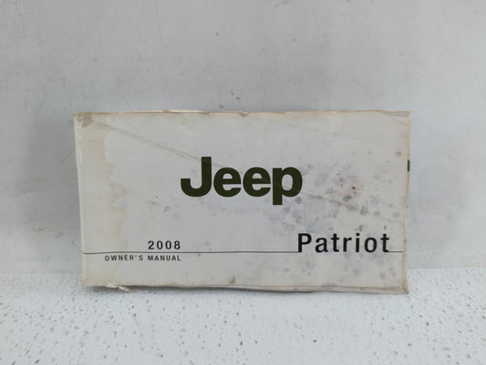 2008 Jeep Patriot Owners Manual Book Guide OEM Used Auto Parts - Oemusedautoparts1.com