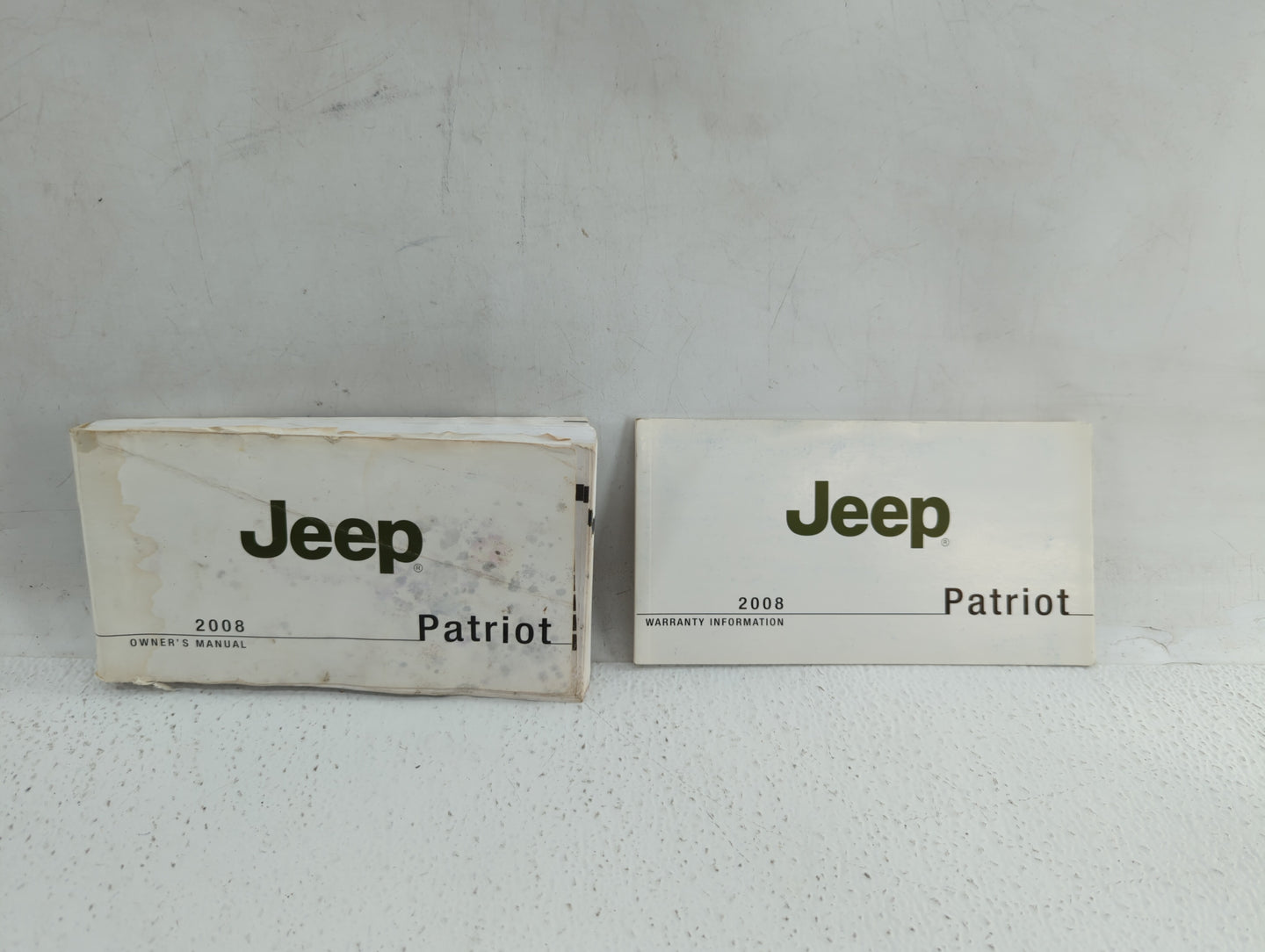 2008 Jeep Patriot Owners Manual Book Guide OEM Used Auto Parts - Oemusedautoparts1.com