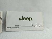 2008 Jeep Patriot Owners Manual Book Guide OEM Used Auto Parts - Oemusedautoparts1.com