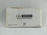 2008 Jeep Patriot Owners Manual Book Guide OEM Used Auto Parts - Oemusedautoparts1.com