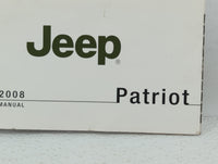 2008 Jeep Patriot Owners Manual Book Guide OEM Used Auto Parts - Oemusedautoparts1.com
