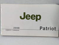 2008 Jeep Patriot Owners Manual Book Guide P/N:81-326-0812 OEM Used Auto Parts - Oemusedautoparts1.com